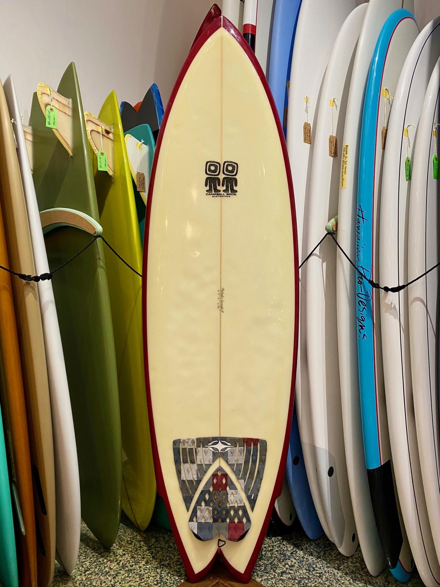 USED BOARDS (Campbell Brothers Surfboards Octafish 6.0)