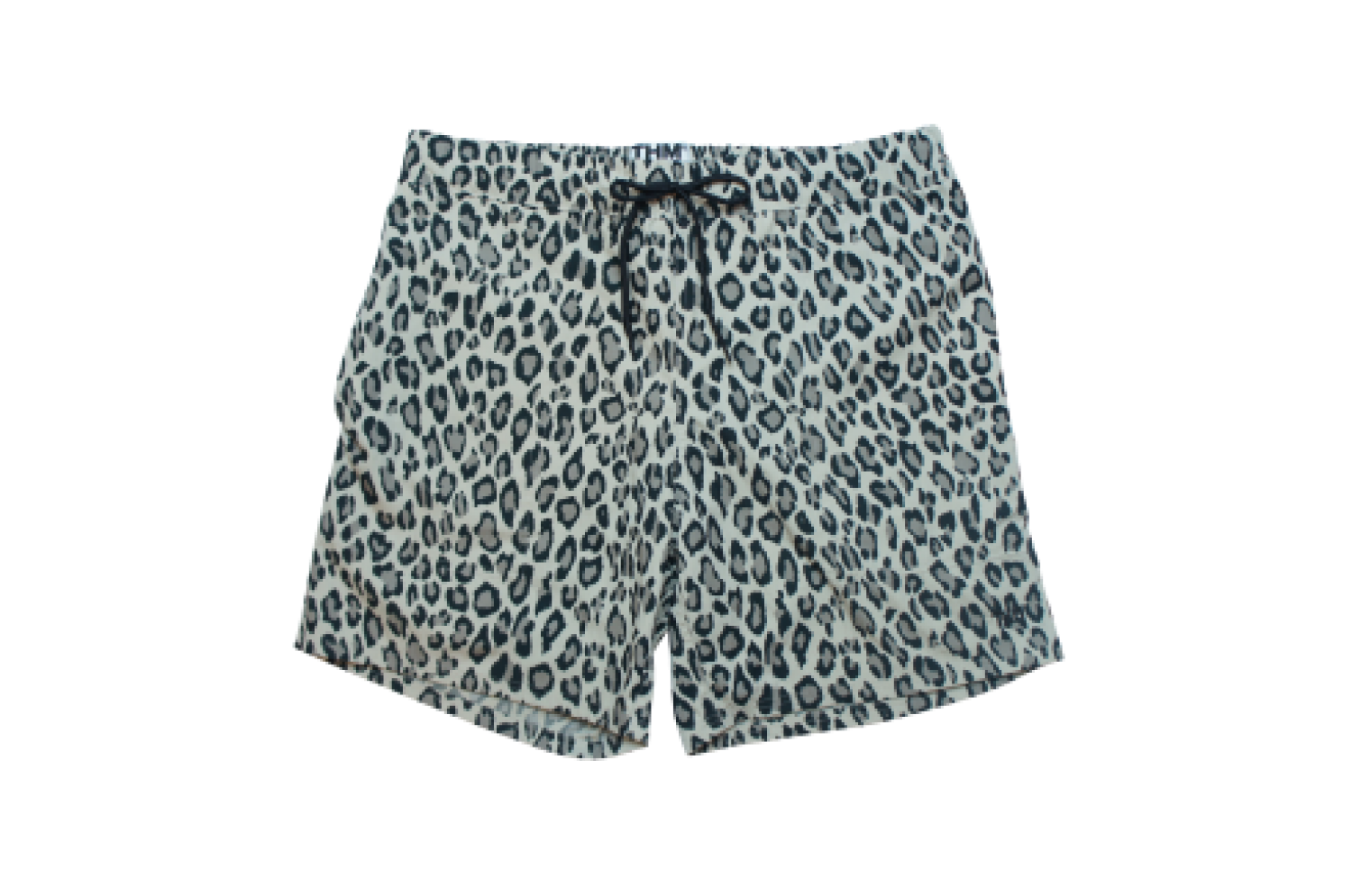 2024 [THE HARD MAN]  Leopard easy shorts Beige