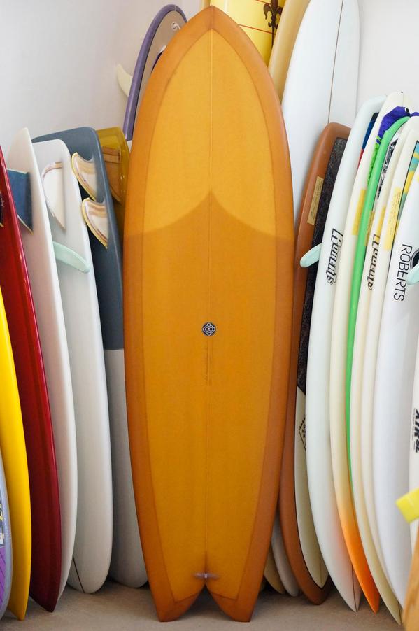 USED BOARDS （Eric Christenson Surfboards Fish Simmons 6'10