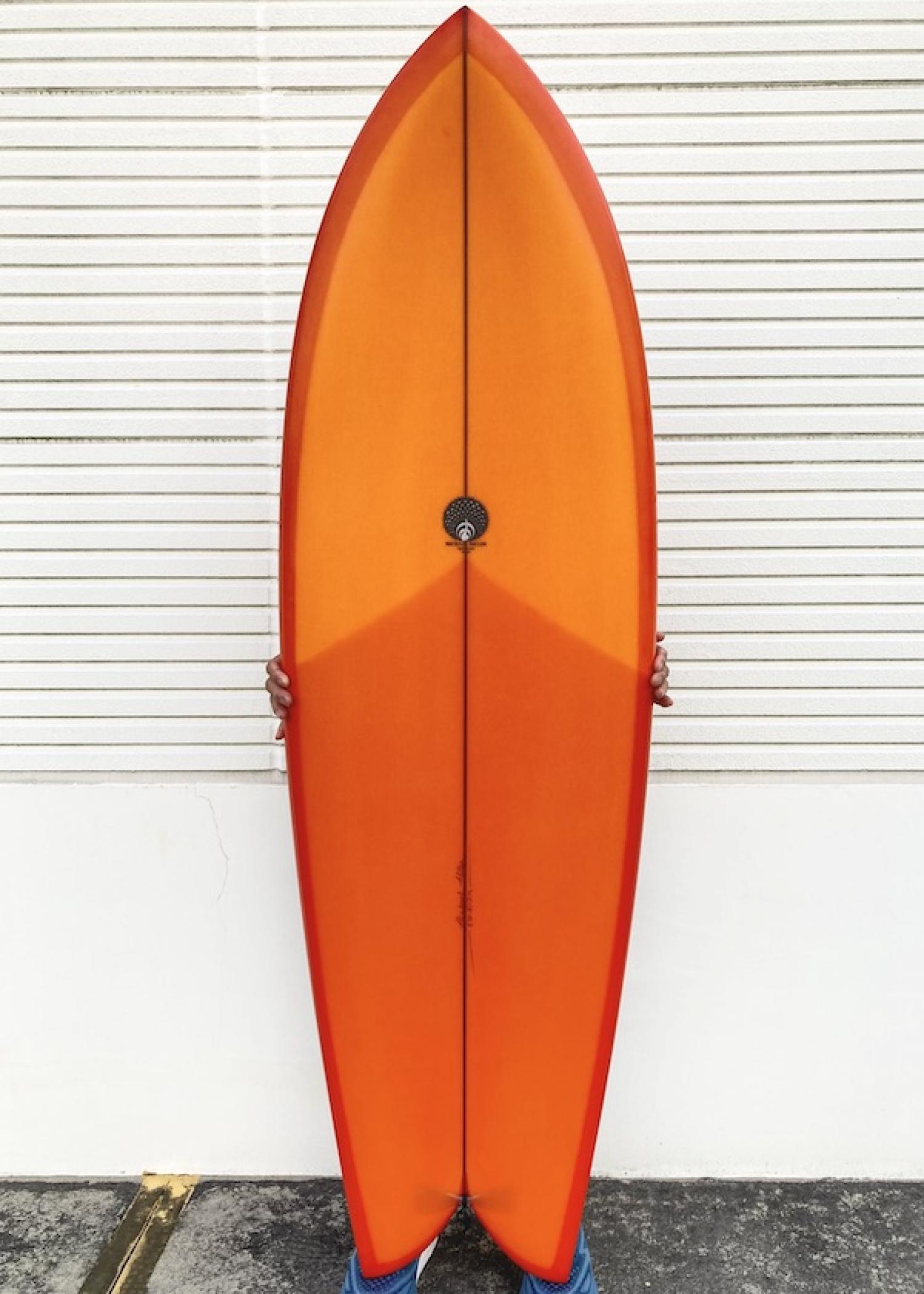 USED (5.10 KEEL FISH Michael Miller Surfboards)